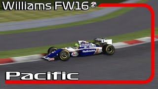 F1 Pacific Hotlap 1994 | Ayrton Senna Onboard | F1 Challenge '99-'02