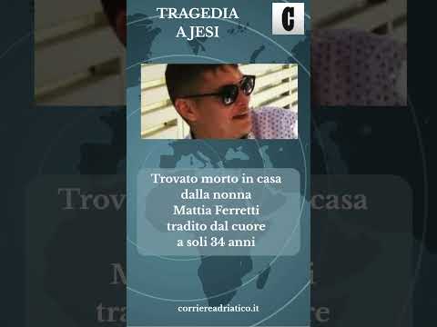 Video Trovato morto in casa dalla nonna: Mattia tradito dal cuore a 34 anni