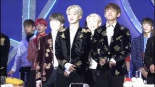 170114 골든디스크 방탄소년단 BTS 지민  대기석 레이니즘(Rainism)