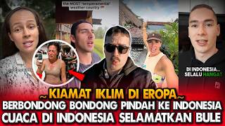 EROPA PANAS EKSTREM🥵Cuaca INDONESIA Selamatkan Bule Dari Gelombang Kiamat Iklim⁉️