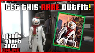 FINAL CHANCE! GET THE RARE SNOWMAN OUTFIT THIS EVENT WEEK ONLY! | GTA 5 Online Tutorial #gta