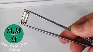 How To Use Gemstone Tweezers Learn From An Experienced Field Gemologist.