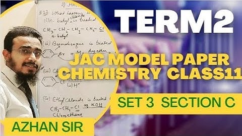 Term2 Class11 Jac Chemistry Model Paper Set3 Complete Solution | Learn with Azhan Sir