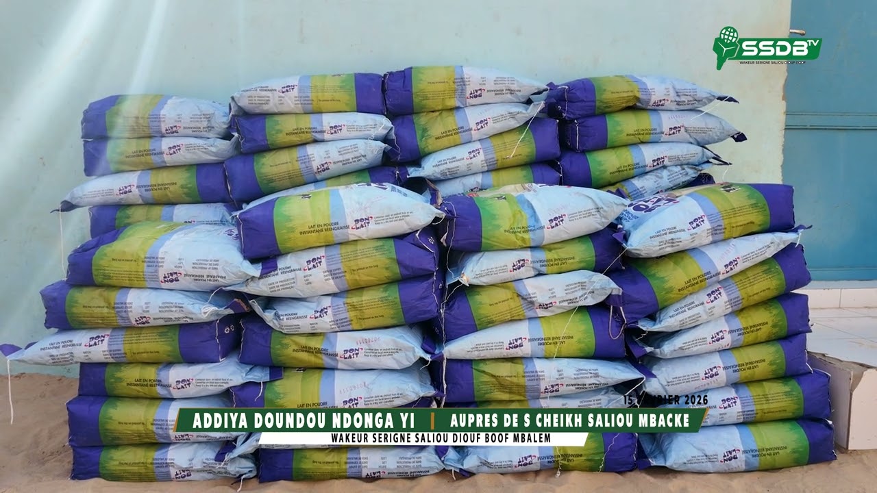 ADDIYA DOUNDOU NDONGA YI FEVRIER 2026 / KHELCOM auprès de S. Cheikh Saliou Mbacké