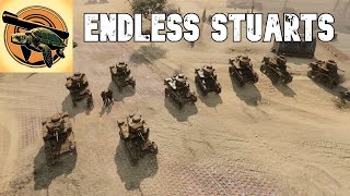 STUART SPAM & HOW TO WIN Company of Heroes 3 UKF 3v3 Gameplay