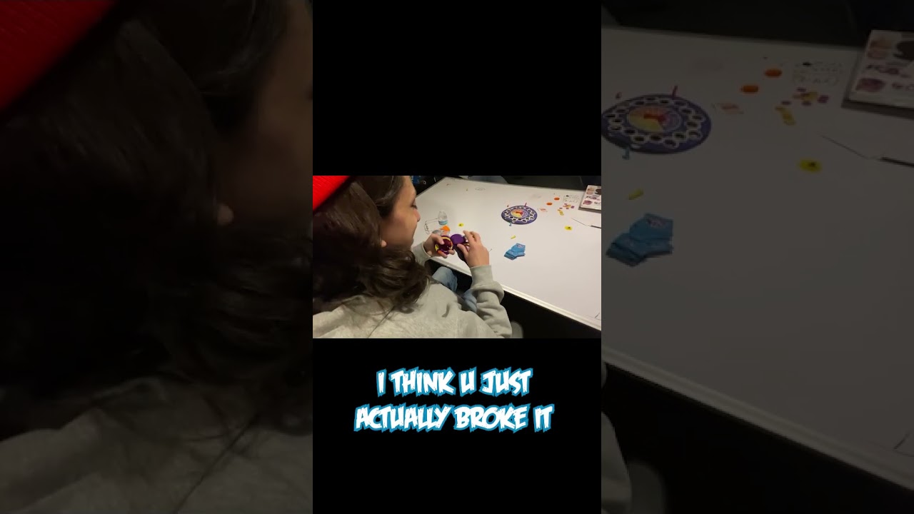 If he broke it 😭😭😭😭  w/@thegorple #funny  #boardgames  #challenge  #pictionary  #googlyeyes