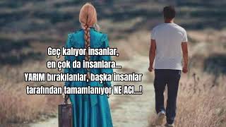 Yarım Bırakılanlar, Başka Insanlar Tarafından Tamamlanıyor. Ne Acı...