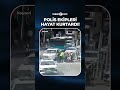 Kuryeyi polisin ‘heimlich’ manevrası kurtardı!