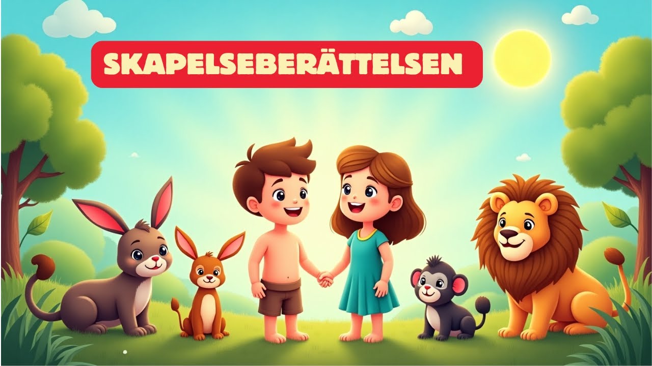 I Begynnelsen – En Barnsaga om Världens Skapelse | Gud Skapar Världen