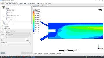 (60fps) Getting started: Hydrogen-air combustion with plasma zone using Ansys Fluent