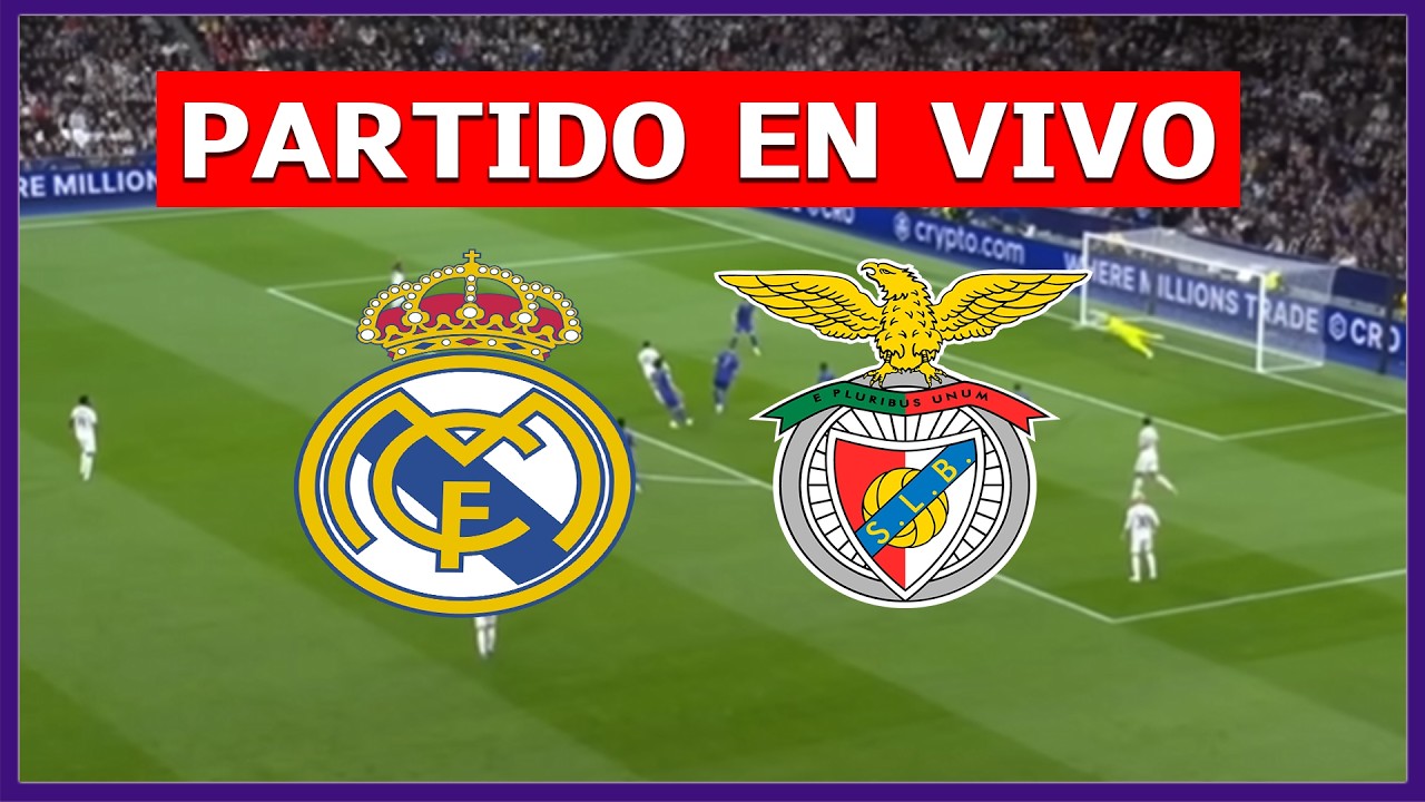 ✅ REAL MADRID vs BENFICA EN VIVO 🏆 ¿SIN MBAPPÉ? LA VUELTA DE CHAMPIONS LEAGUE | LA SECTA DEPORTIVA