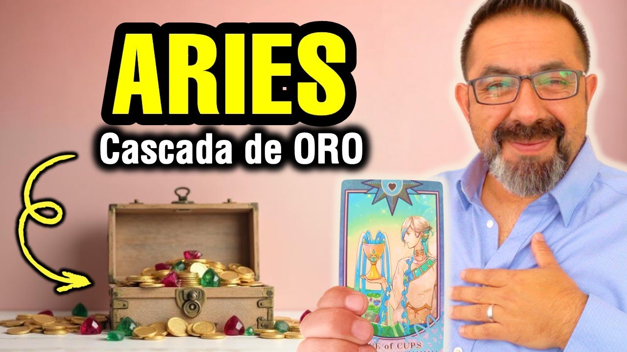 Aries ♈️ ABUNDANCIA total. Este MILAGRO trae florecimiento 🔮 TAROT hoy ...
