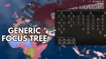 All Countries Have The Same Focus Tree | HOI4 Timelapse
