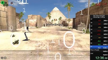 The Talos Principle Speedrun - Messenger Ending [16:23.xx]