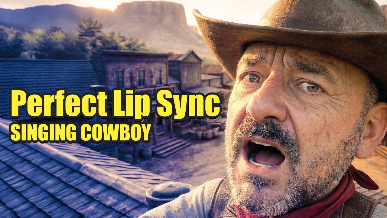 No Filming. No Actors. Just My Portrait → AI Cowboy → Full Music Video (DomoAI)