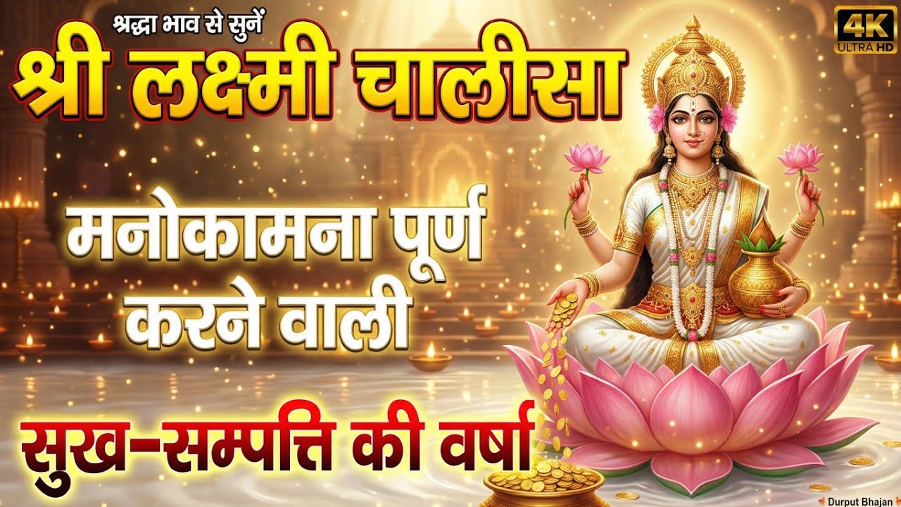 Lakshmi Chalisa | Friday Special Bhakti Song | श्री लक्ष्मी चालीसा | शुक्रवार स्पेशल | Bhajan 