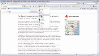 Share websites with Google Toolbar