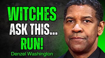 10 Creepy Questions Witches Ask Before Casting Spells | BY DENZEL WASHINGTON