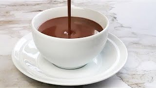 French HOT CHOCOLATE Recipe