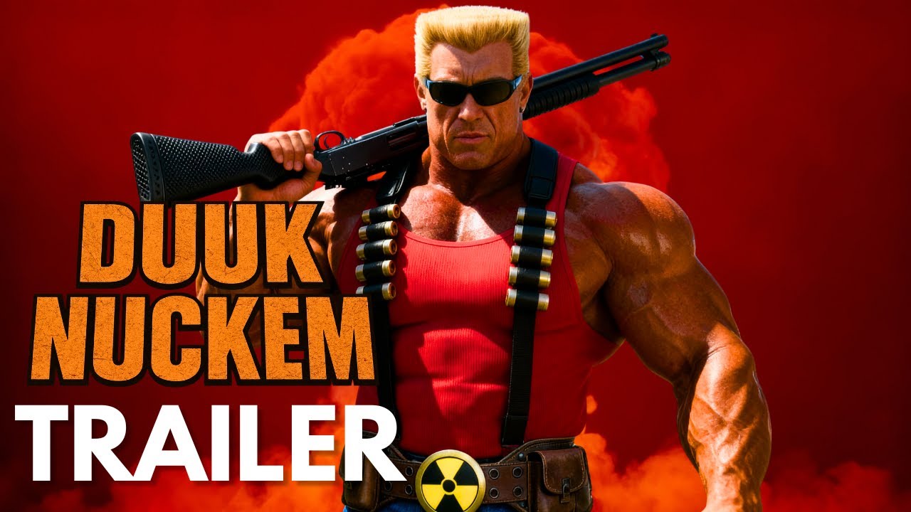 Markus Rühl als Duke Nukem | KI Konzept-Trailer