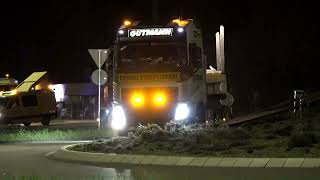 Schwertransport Für Das Neue Feuerwehrhaus Karlsdorf-Neuthard