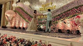Birthday First Dance Couple|Ankit & Mehak |Mai Agar Kahoon Tumsa Hasseen| Couple Dance