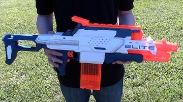 Nerf N-Strike Elite Cam ECS-12 - Range Test (Stock)