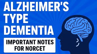 Alzheimer's Diseases||Dementia|| TARGET NORCET || All Topics Covered|| Watch Now