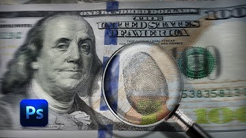 Using A Magnifying Glass -  Photoshop Tutorial