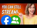 Facebook BROKE livestreaming to Groups – How to fix 2024!