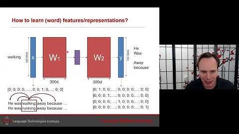 Lecture 3.2 Language Representation, RNN (Multimodal Machine Learning, Carnegie Mellon University)