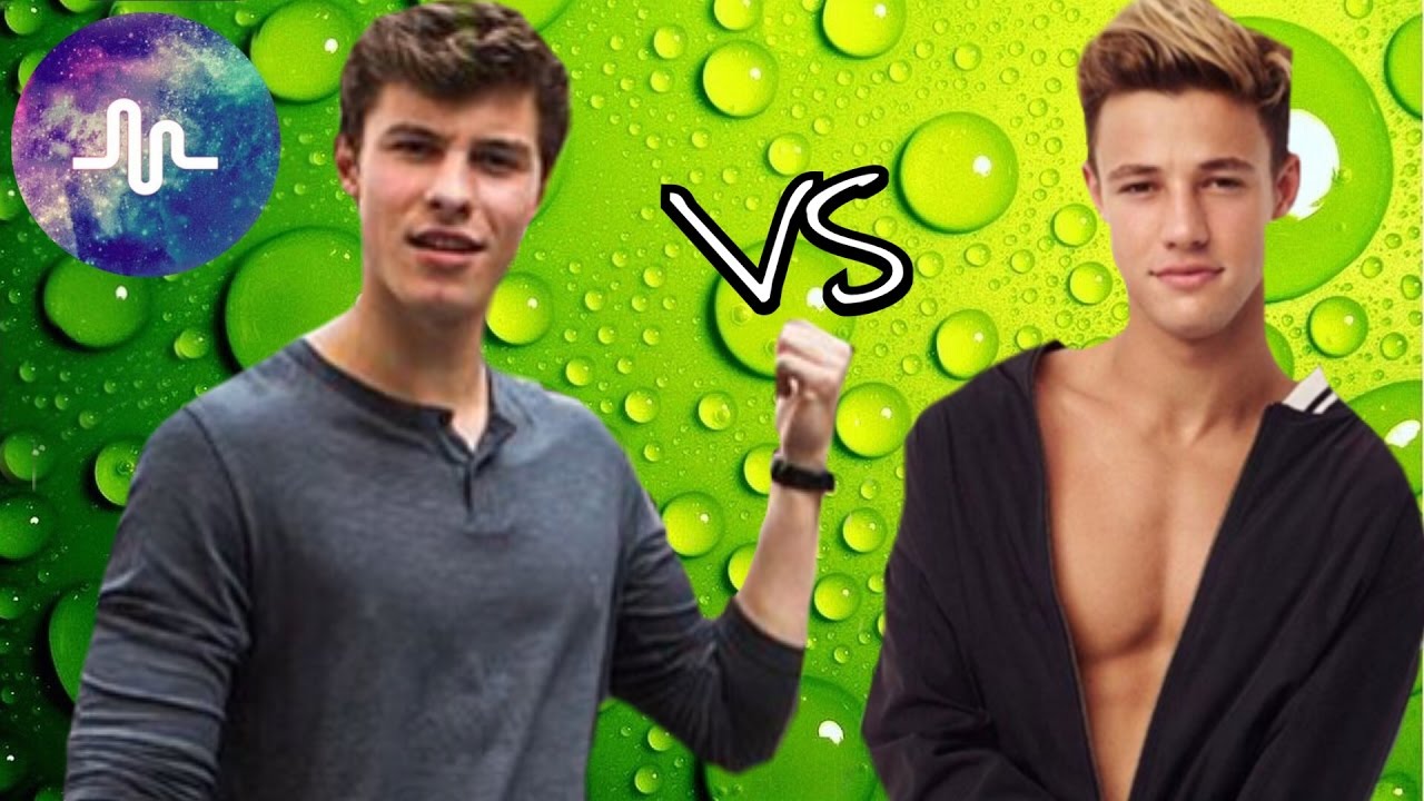 CAMERON DALLAS VS SHAWN MENDES MUSICAL.LY BATTLE - YouTube