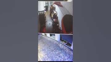 He Checked the Security Camera… Then Saw THIS 😨 #scaryvideo #scary #shorts #viral