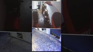 He Checked the Security Camera… Then Saw THIS 😨 #scaryvideo #scary #shorts #viral