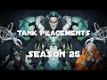&quot;I&#39;m Cracked&quot; Overwatch Season 25 Tank Placements