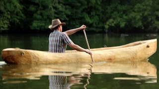 The Making of a Dugout Canoe - Wolf Valley Forge