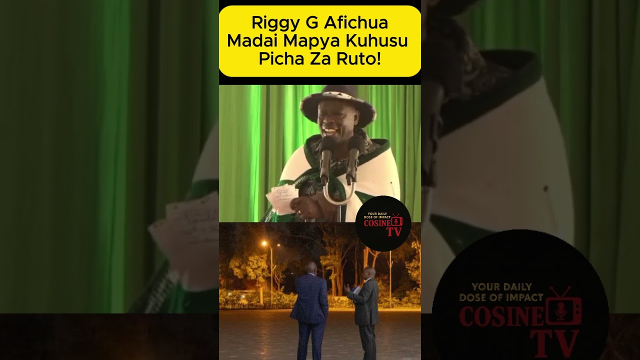 RIGATHI GACHAGUA AFICHUA MADAI MAPYA! 😳 KUHUSU PICHA ZA RUTO