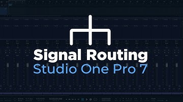 Signal Routing for Recording Vocals and Mixing | Studio One Pro 7