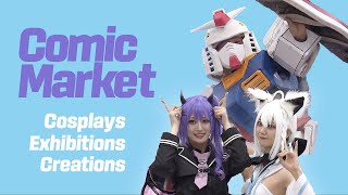 【Comic Market】Behind the scenes of the “Comiket”. Cosplays, exhibitions, creations …and more!