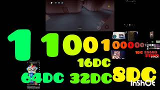 Binary númers Extended ^ 16