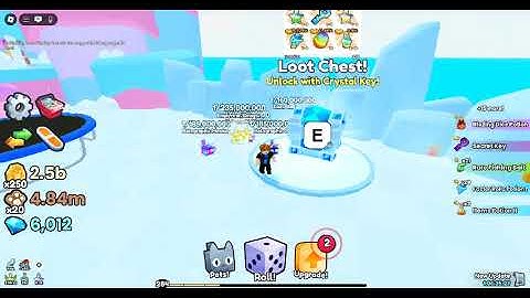 opening 10 crystal keys in pets go! we got secret key