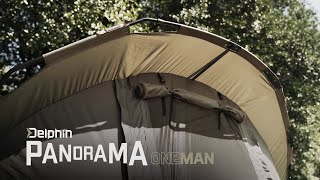 Delphin Panorama Horgász Sátor 215x250cm videó