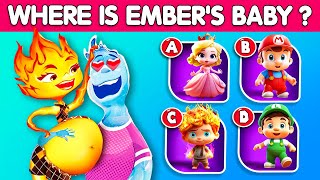 Guess the HAIR of the Cartoon Character | Elemental Movie Quiz, Super Mario Bros , Teenage Kraken