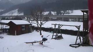 Backyard raiL sesh