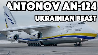 Ukrainian Beast! Antonov Airlines AN-124 Ruslan action in Montreal