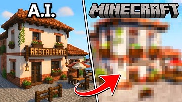 Building 5 Terrible AI Generated Houses In Minecraft