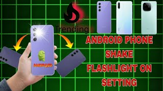 Android phone Shake Flashlight on setting (GD BABA) Setting  screenshot 5