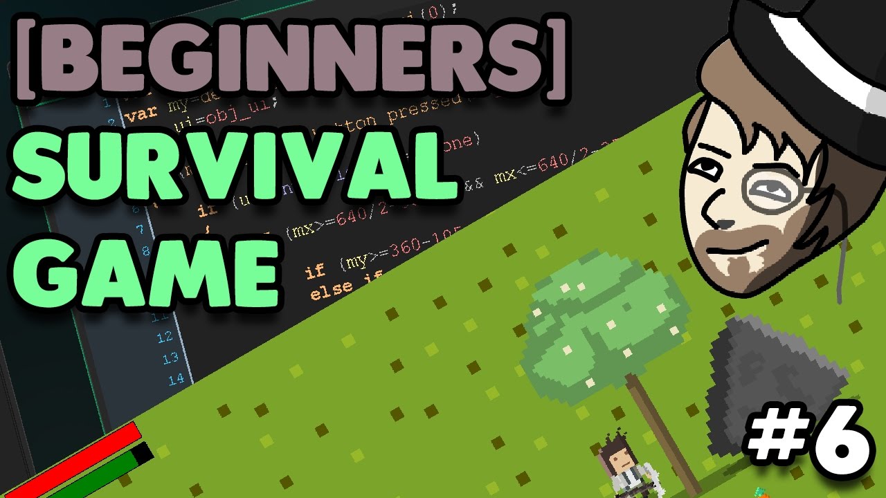 [GameMaker Beginner] Survival Game Tutorial [#6] Loot