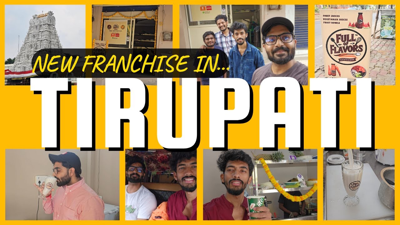 Tirupati Franchise Vlog | Full of Flavors | Gudappan