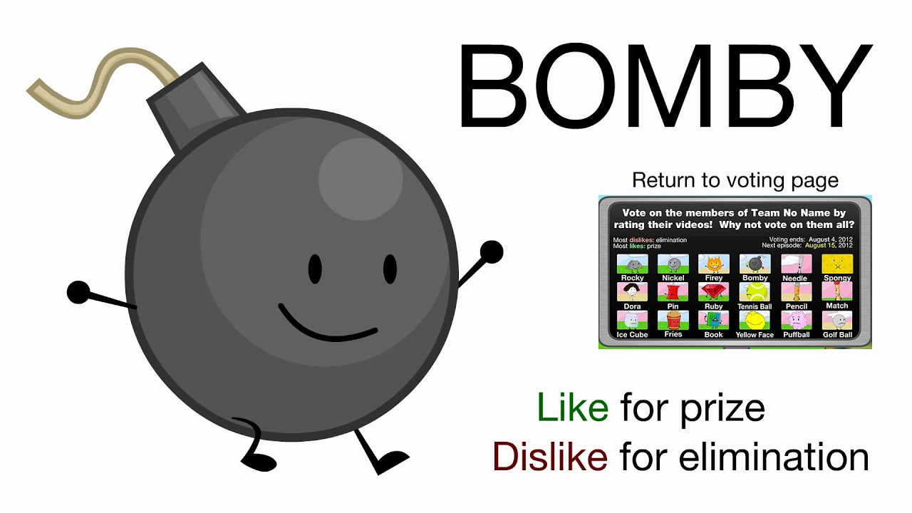 Vote for Bomby (BFDIA 2) - Uploaded on July 31, 2012